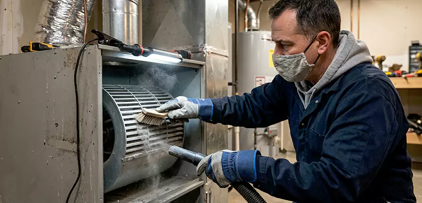 Commercial Vent Decontamination in Euless