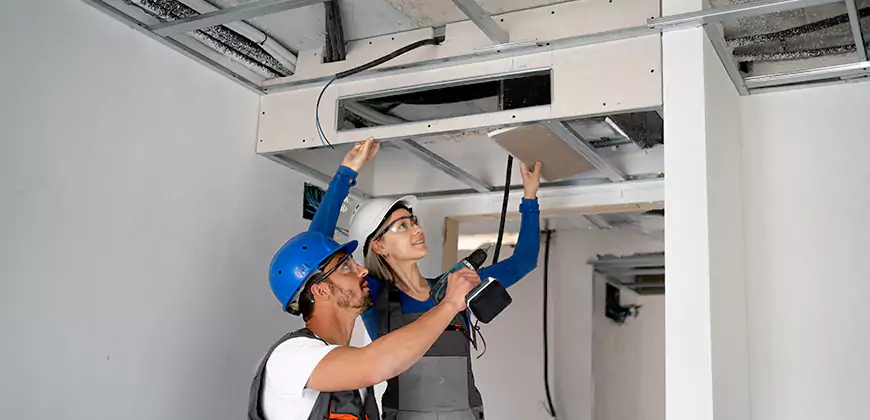 Duct Insulation and Condensation Repair in Euless